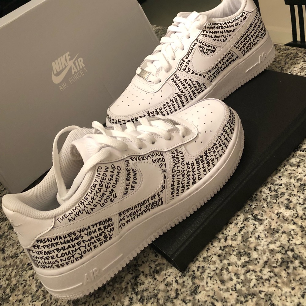 Custom Nike Air Force 1’s